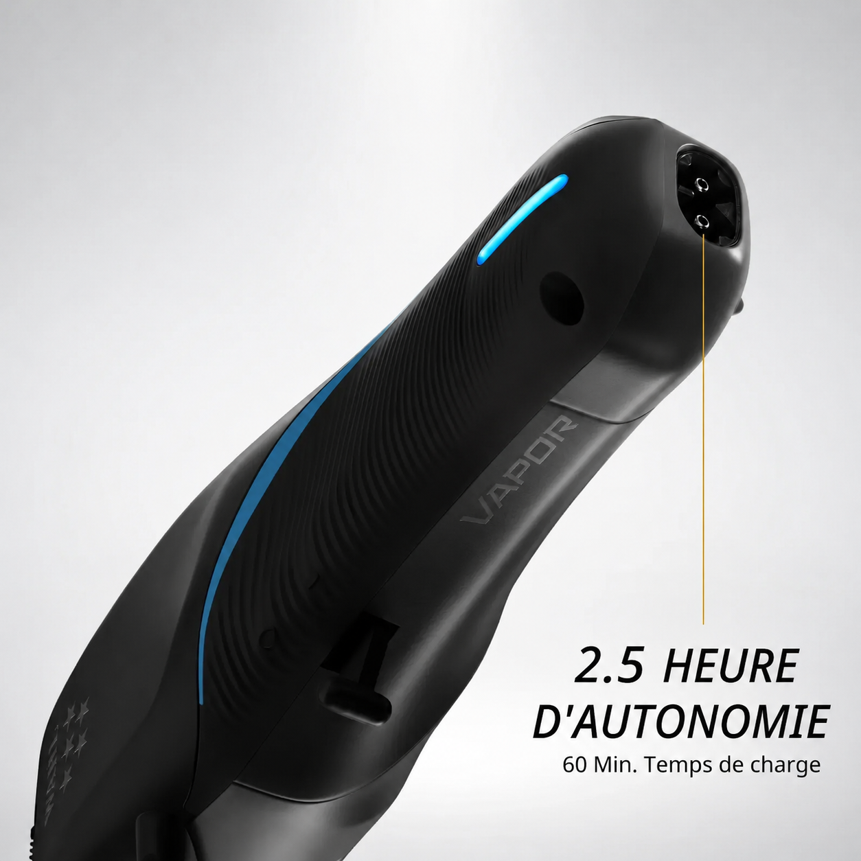 Wahl 5 Star Vapor - Tondeuse de Coupe Barbier Sans Fil, Moteur Brushless Fade